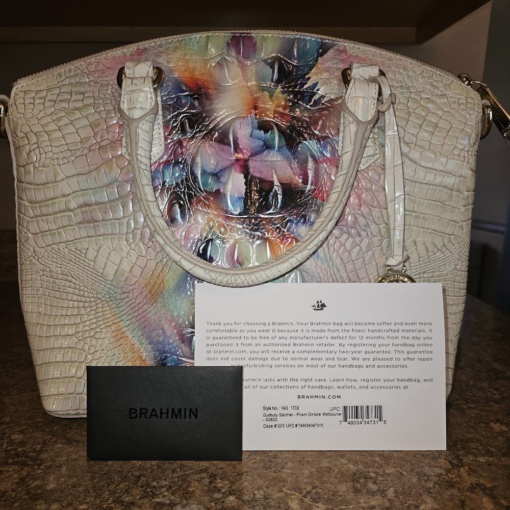 Brahmin Duxbury Satchel Prism Ombre Melbourne